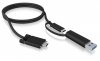 IcyBox Stacja dokująca IB-DK2244AC 14w1,DP,HDMI,LAN, Audio,USB,Powerdelivery 60w